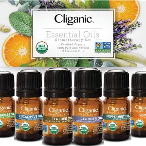 Cliganic Aromatherapy set of 6 Oils